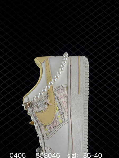 Nike Air Force 1 07 off white pale yellow pink white EU 36-40 lifestyle