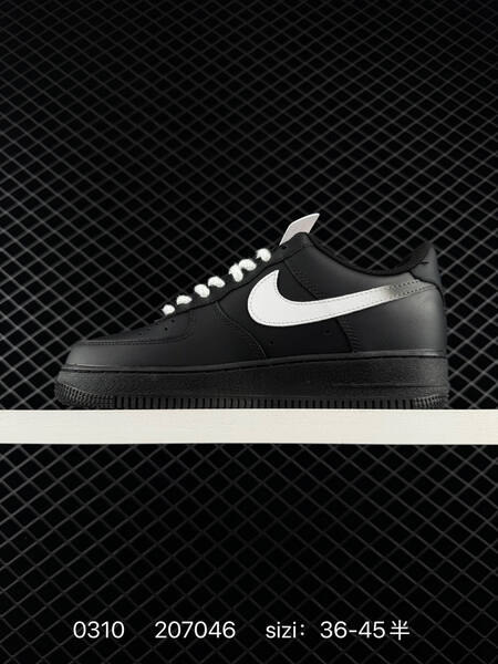 Nike Air Force 1 Low 07 Black White EU 36-45 5 lifestyle