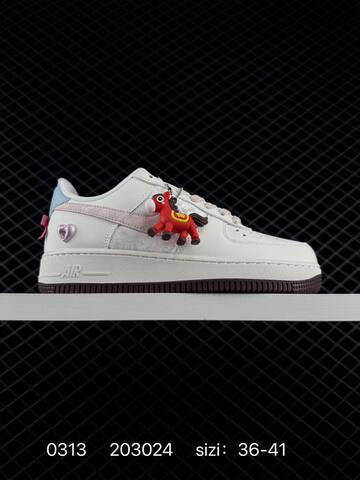 Nike Air Force 1 Low Black White 36-45 Casual - Unisex (BS-72657)