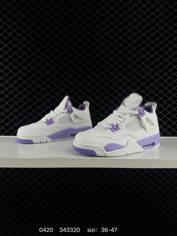 Nike Air Jordan 4 Retro AIR JORDAN TPU Q Lifestyle (BS-79442)
