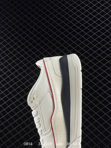 Jordan Flight Court Off White Black Red EU 36-45 Skate Shoe - Unisex (BS-80922)