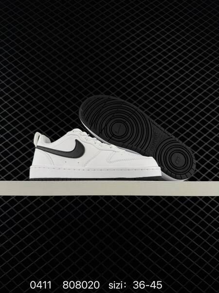 Nike Court Borough Low Triple White Black EU 36-45 lifestyle