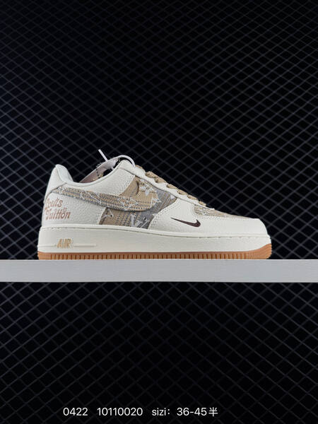 Nike Air Force 1 Low Multiple custom colorways including black white red off-white black denim off-white beige denim off-white pink EU 36-45 half sizes available lifestyle