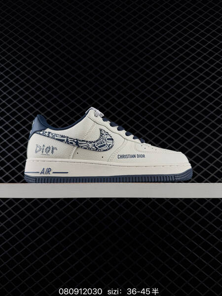 Nike Air Force 1 Low off white black navy red brown EU 36-45 skate