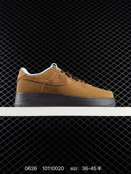 Nike Air Force 1 07 white black gum brown EU 36-45 sneaker