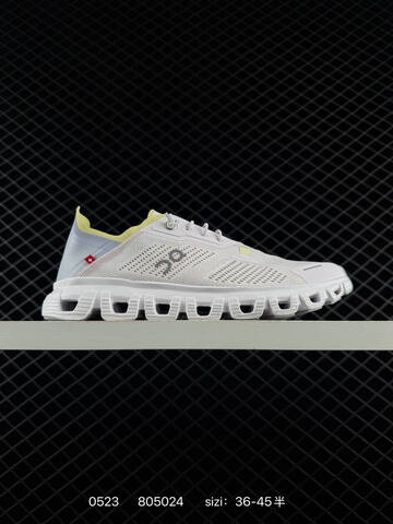 On Cloud 6 Coast Black White EU 36-45 Running Shoe Running Sneakers - Unisex (BS-85252)
