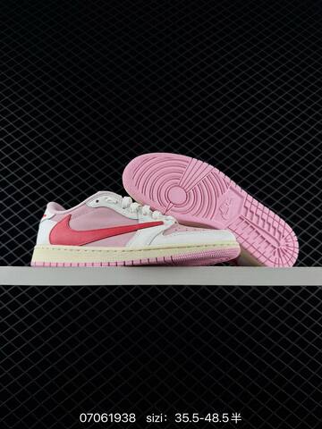 Travis Scott x Air Jordan 1 Low AIR JORDAN 1 Aj1 Lifestyle (BS-79022)