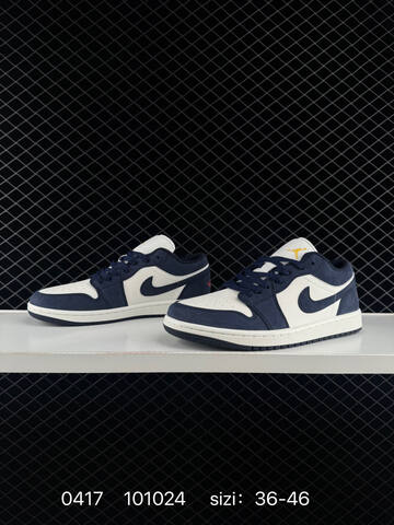 Air Jordan 1 Low Obsidian Suede AIR JORDAN 1 Aj1 Lifestyle (BS-79462)