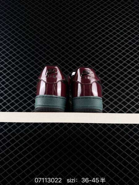 Nike Air Force 1 07 LV8 burgundy dark green black EU 36-45 lifestyle