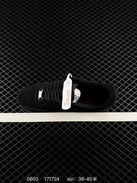 Nike Air Force 1 07 black silver red white EU 36-45 lifestyle
