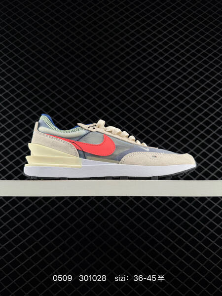 Nike Waffle One beige red white blue black EU 36-45 lifestyle