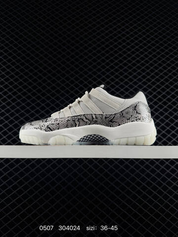 Jordan Air Jordan 11 PU OG Navy Snakeskin 2019 CD6846-102 Lifestyle (BS-79326)