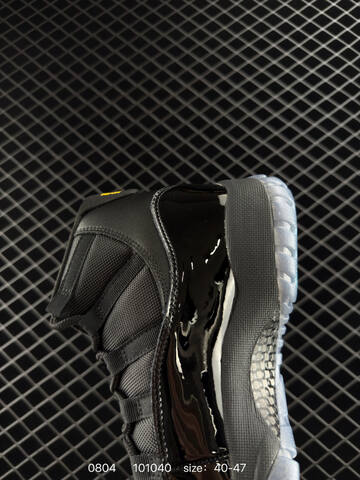 Jordan Air Jordan 11 Retro Gamma Blue Black Blue Yellow EU 40-47 Basketball Shoe - Men's (BS-80977)