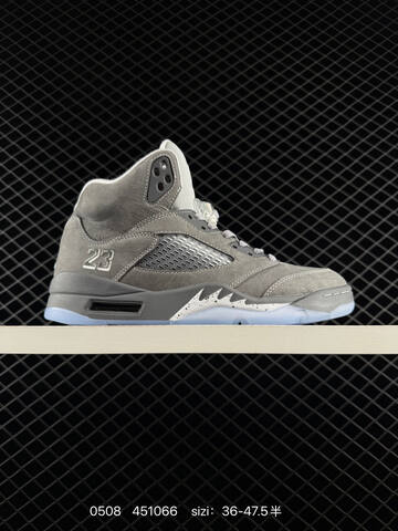 Air Jordan 5 Retro Wolf Grey Replica AIR JORDAN 5 Aj5 Lifestyle (BS-79324)