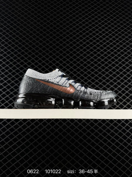 Nike Air VaporMax Flyknit black grey bronze EU 36-45 running shoe