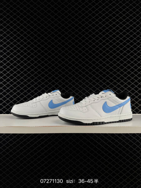 Nike SB Dunk Low Pro white light blue black EU 36-45 skate