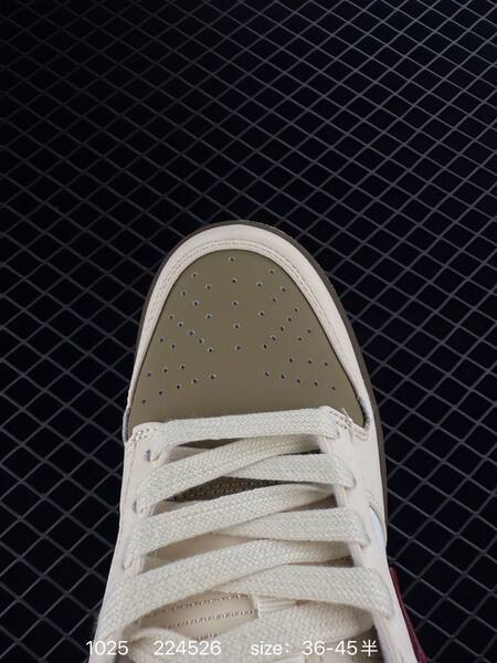Nike SB Dunk Low beige olive white with burgundy swoosh and leopard print collar 36-45 skate lifestyle