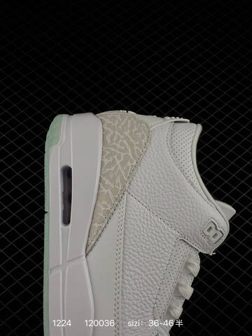 Jordan Air Jordan 3 White Light Mint EU 36-46 Basketball Shoe - Unisex (BS-80001)