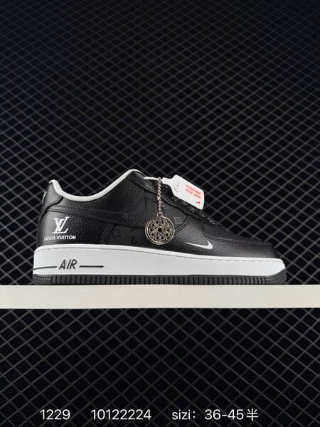 Nike Air Force 1 Low Black Red White Black White Beige Green EU 36-45 lifestyle