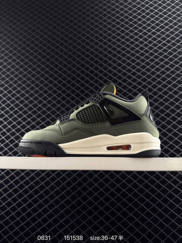 Jordan Air Jordan 4 Retro Undefeated MA-1 Light Blue Off White Gold Gum Brown EU 36-47 Basketball Shoe - Unisex (BS-80796)