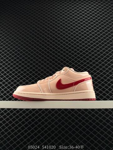 Jordan Air Jordan 1 Low Valentines Day Light Pink Red Beige EU 36-40 Sneaker - Unisex (BS-81306)