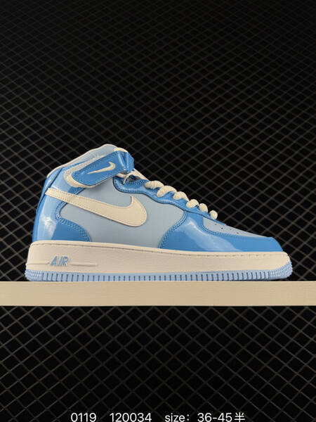 Nike Air Force 1 07 light blue white 36-45 casual light blue blue white lifestyle
