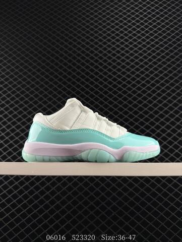Jordan Air Jordan 11 Retro Low White Light Aqua EU 36-47 Basketball Shoe - Unisex (BS-81193)