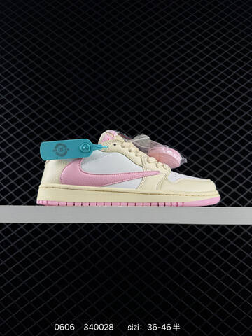 Travis Scott x Air Jordan 1 Low AIR JORDAN 1 Aj1 Lifestyle (BS-79160)
