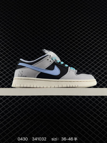 Nike SB Dunk Low Pro Grey Black Light Blue EU 36-46 5 skate lifestyle