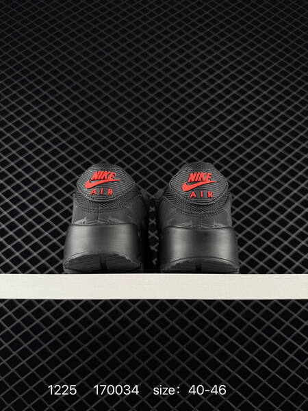 Nike Air Max 90 Black Red EU 40-46 lifestyle