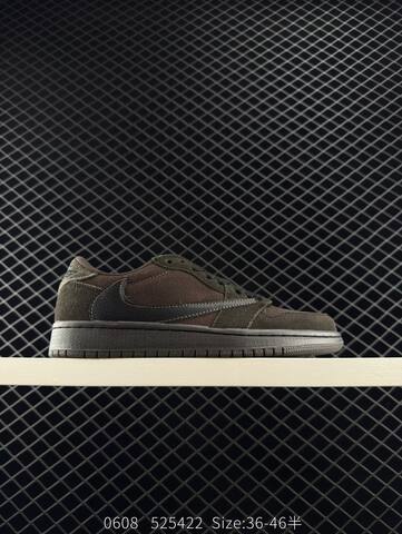 Jordan Air Jordan 1 Low Dark Brown Black EU 36-46 Sneaker - Unisex (BS-81237)