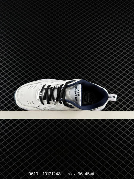 Nike Air Monarch IV white black navy EU 36-45 training shoe