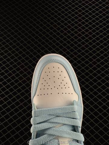 Jordan Air Jordan 1 Low White Light Blue EU 36-45 Skate Shoe - Unisex (BS-81242)