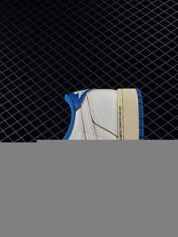 Jordan Air Jordan 1 Low OG Travis Scott Fragment Design White Blue Cream Brown Black EU 35-47 Sneaker - Unisex (BS-81266)