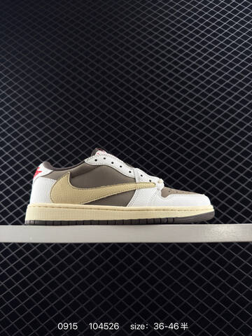 Jordan Air Jordan 1 Low White Black EU 36-46 Skate Shoe - Unisex (BS-80703)