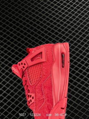 Jordan Air Jordan 4 Nigel Sylvester Bike Air Red Black White EU 36-47 Basketball Shoe - Unisex (BS-80422)