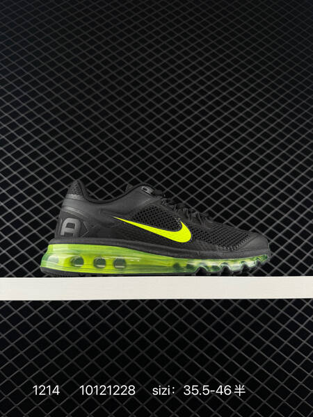 Nike Air Max 2013 beige gray white gray black neon green cream black 35 5-46 running lifestyle
