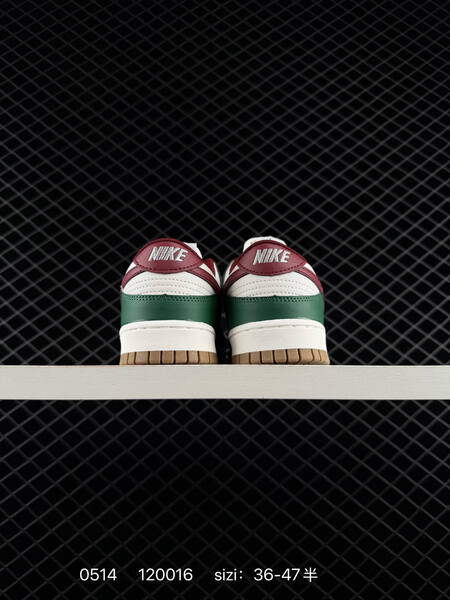 Nike Dunk Low SB white green red gum EU 36-47 skate
