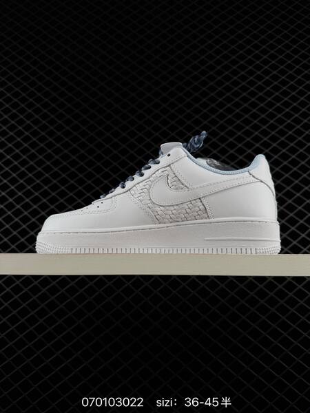 Nike Air Force 1 Low white light blue dark blue EU 36-45 lifestyle
