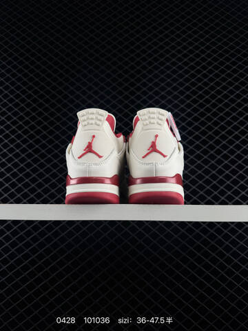 Air Jordan 4 Retro Sierra Red WMNS AIR JORDAN 4 Aj4 Lifestyle (BS-79375)