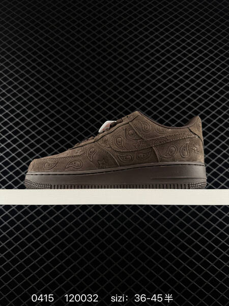 Nike Air Force 1 07 Low Velvet Brown Paisley EU 36-45 lifestyle