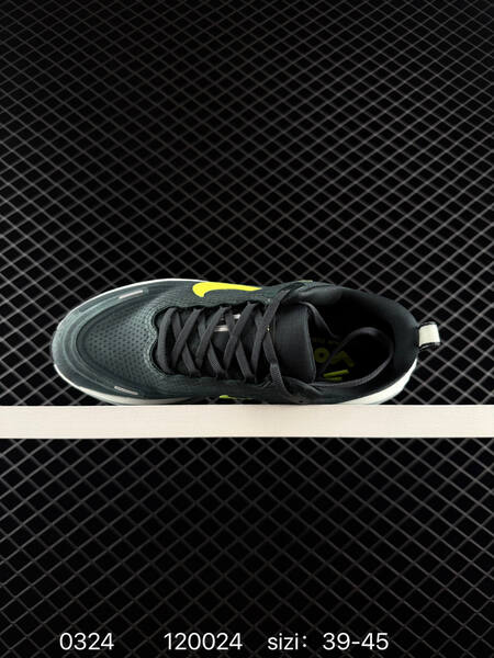 Nike Vomero Plus ReactX Air Zoom dark grey neon yellow white grey EU 39-45 running