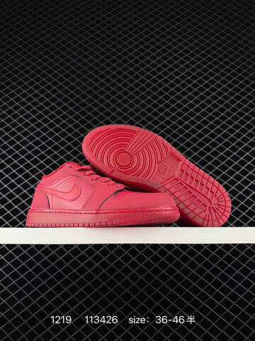 Jordan Air Jordan 1 Low All Red EU 36-46 Sneaker - Unisex (BS-80023)