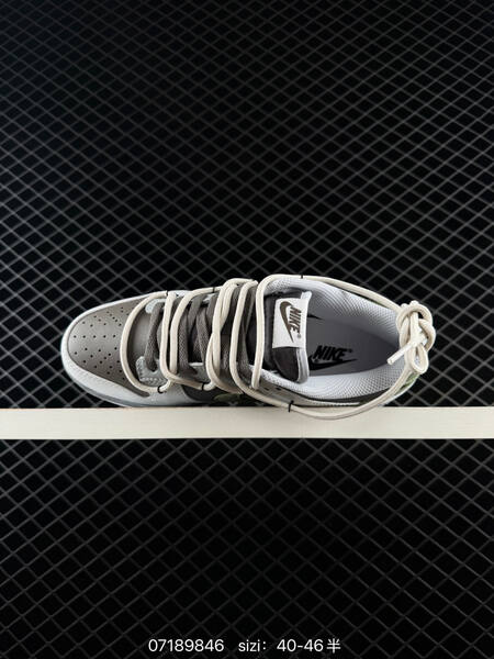 Nike SB Dunk Low white grey olive green EU 40-46 skate