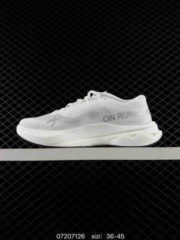 On Cloudmonster 3 Hyper White Black EU 36-45 Running Shoe Running Sneakers - Unisex (BS-85009)
