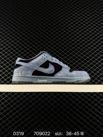 Nike SB Dunk Low Black White 36-45 Skate - Unisex (BS-72572)