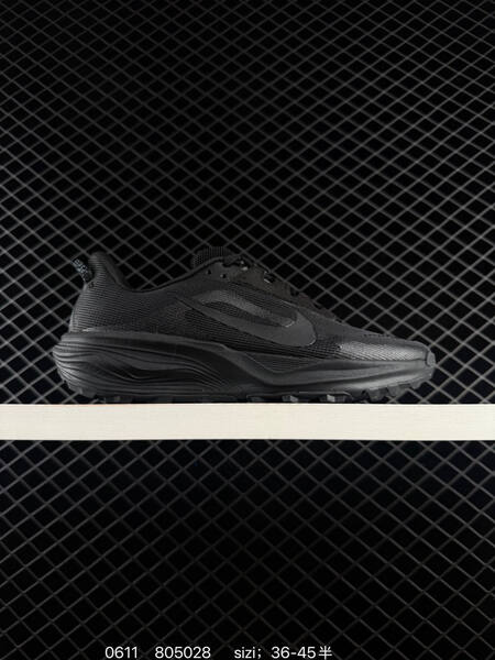 Nike REACTX PEGASUS TRAIL 6 HV8116 001 black dark grey EU 36-45