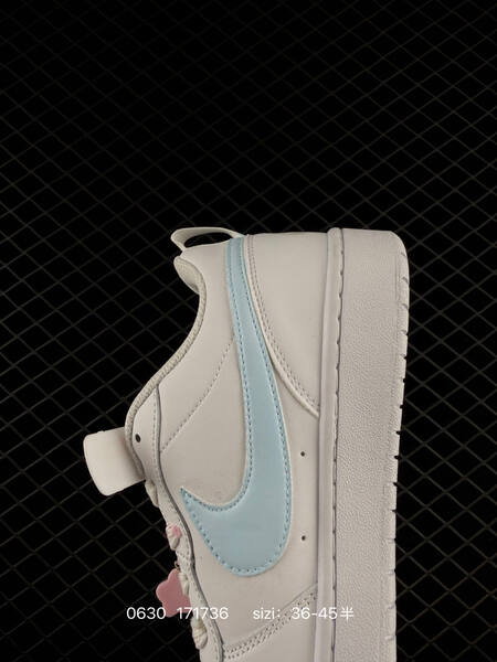 Nike Court Borough Low 2 white light blue pink EU 36-45 skate shoe