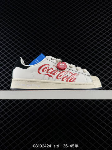 Adidas Originals COCA COLA Superstar 2205WTYYIU KH6892 36 Lifestyle - Women's (BS-74656)