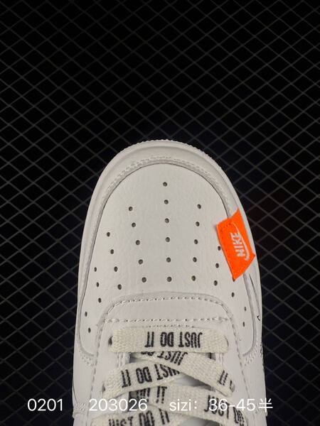 Nike Air Force 1 07 Low BQ9044-100 White Black Orange EU 36-45 lifestyle